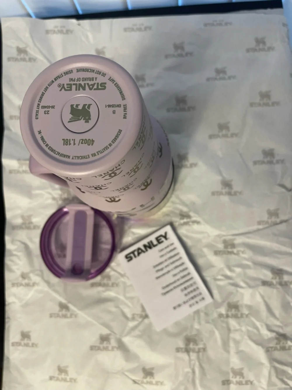 Custom Stanley Light Purple Tumbler 40oz. Price firm last one in this color. - Picture 6 of 6